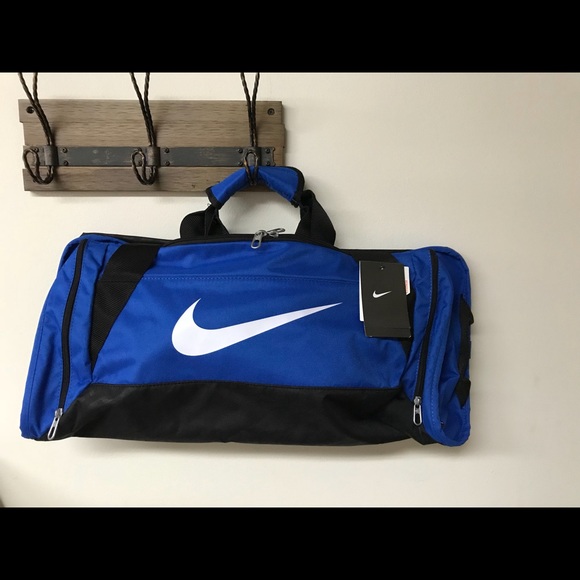 nike brasilia 6 medium duffel bag black